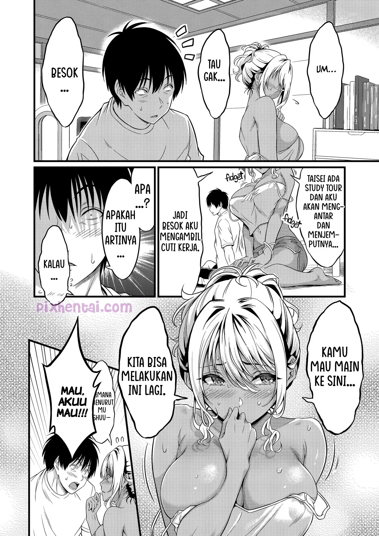 Komik hentai xxx manga sex bokep Yojouhan Ikken Apart de Komochi Dosukebe Rinjin to Asedaku Noukou na Otsukiai 29